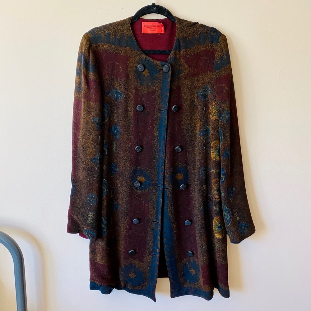 STUNNING vintage Emanuel Ungaro jacket